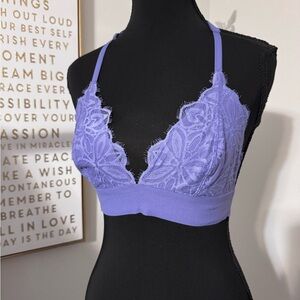 Victoria's Secret Lavender Lace Bralette
